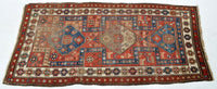 Antique Caucasian Tribal Kazak Rug, Circa 1900