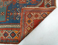 Antique Caucasian Kazak Prayer Rug, Circa 1900