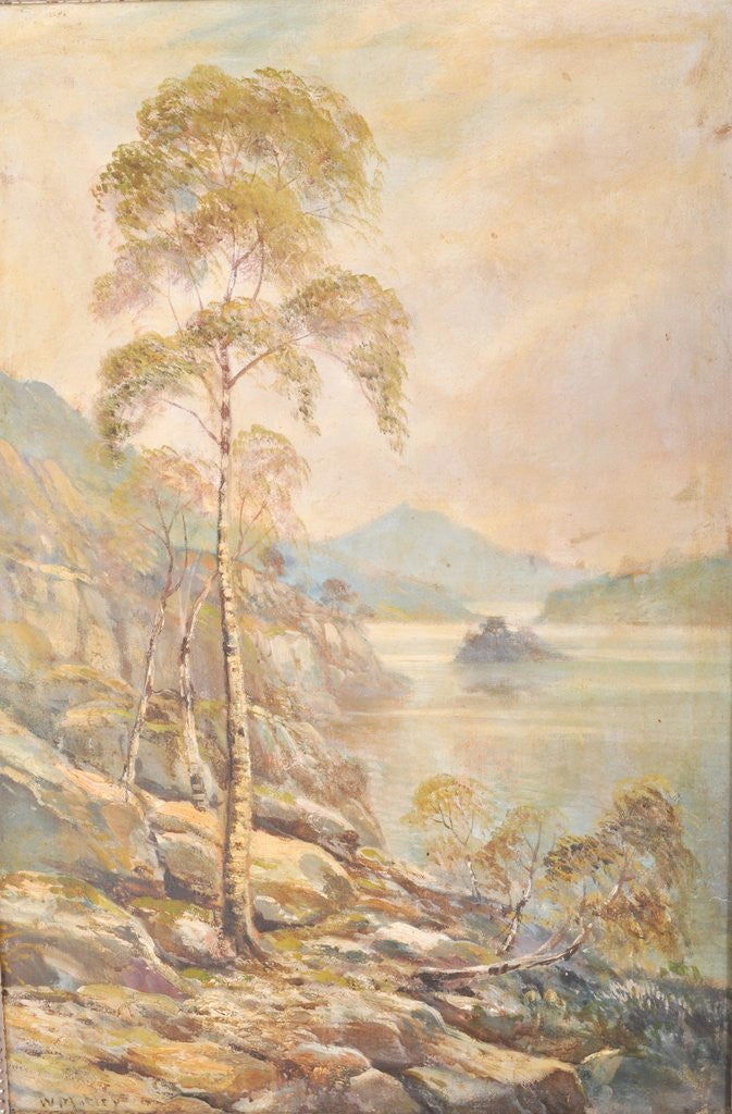 Antique Landscape Oil on Canvas Painting by Wilton Motley (British, 1800-1900), Circa 1870