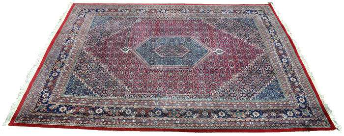 Semi-Antique Persian Tabriz Carpet (10' 9" long X 8' 9" wide)