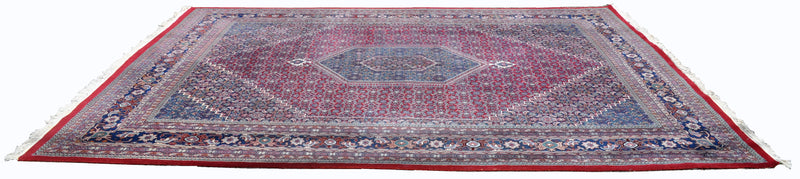 Semi-Antique Persian Tabriz Carpet (10' 9" long X 8' 9" wide)