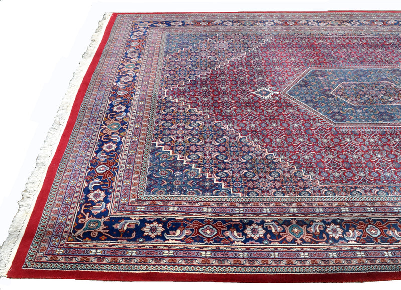 Semi-Antique Persian Tabriz Carpet (10' 9" long X 8' 9" wide)