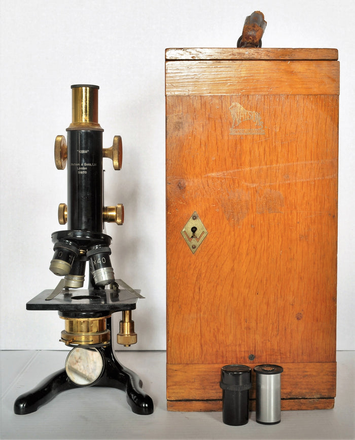Microscope by W. Watson & Sons of London, 1933