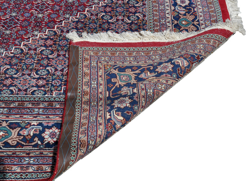 Semi-Antique Persian Tabriz Carpet (10' 9" long X 8' 9" wide)