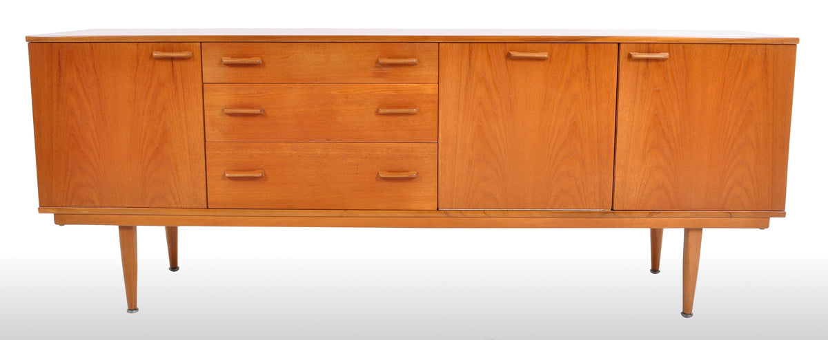 Mid-Century Modern Danish Style Credenza in Teak, 1960s