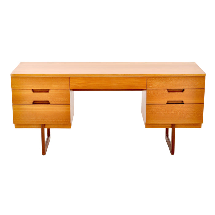 Mid-Century Modern Danish Style Desk in Teak, 1960s