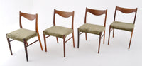 Set of 4 Danish Style Mid-Century Modern Dining Chairs, 1960s