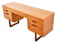 Mid-Century Modern Danish Style Desk in Teak, 1960s