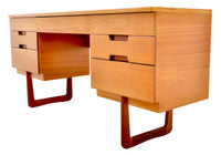 Mid-Century Modern Danish Style Desk in Teak, 1960s