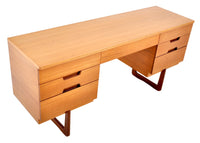 Mid-Century Modern Danish Style Desk in Teak, 1960s