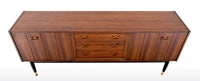 Mid-Century Modern Danish Style Walnut "Librenza" Credenza by G Plan, 1960s