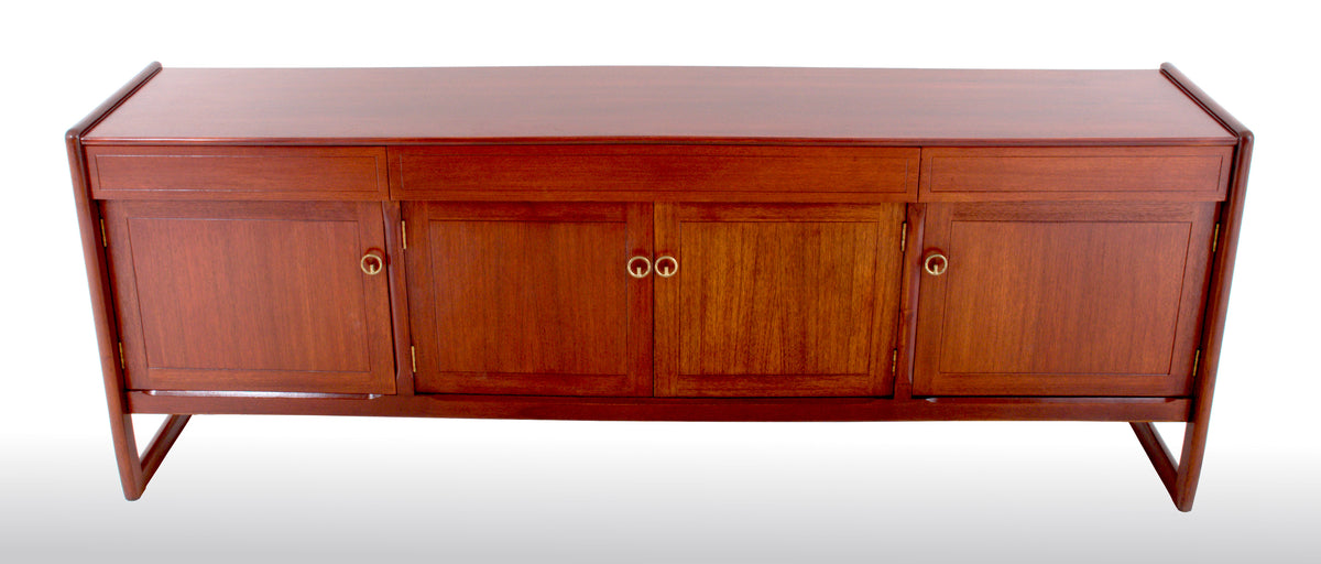 Mid-Century Modern Danish Style Teak Credenza, 1960s