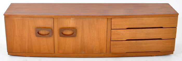 Mid-Century Modern Danish Style Teak Console/Credenza by Beautility, 1960s