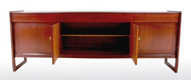 Mid-Century Modern Danish Style Teak Credenza, 1960s