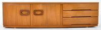 Mid-Century Modern Danish Style Teak Console/Credenza by Beautility, 1960s