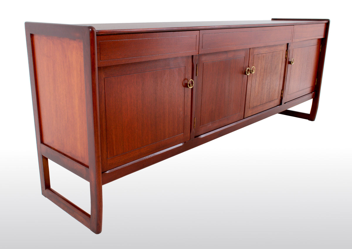 Mid-Century Modern Danish Style Teak Credenza, 1960s