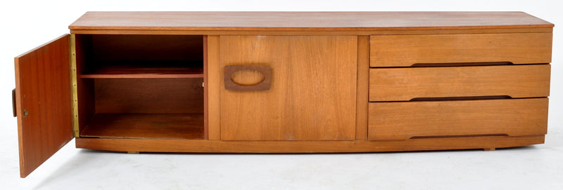 Mid-Century Modern Danish Style Teak Console/Credenza by Beautility, 1960s