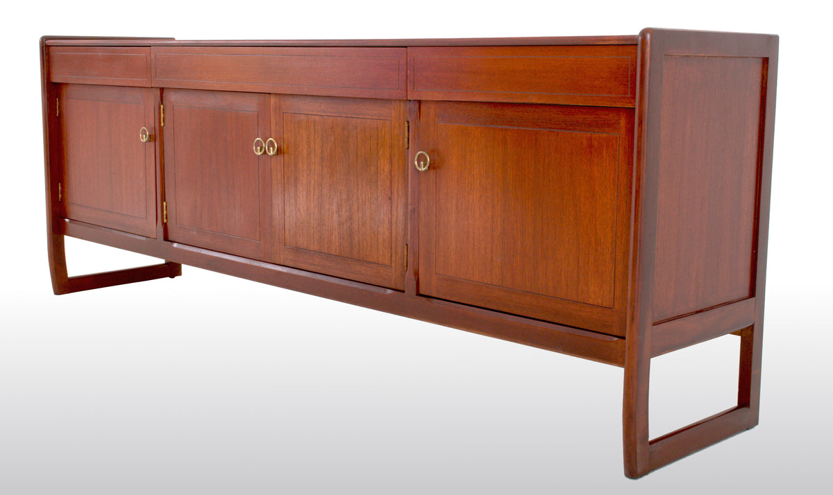 Mid-Century Modern Danish Style Teak Credenza, 1960s