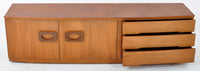 Mid-Century Modern Danish Style Teak Console/Credenza by Beautility, 1960s