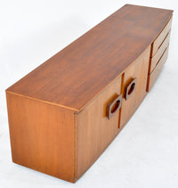 Mid-Century Modern Danish Style Teak Console/Credenza by Beautility, 1960s