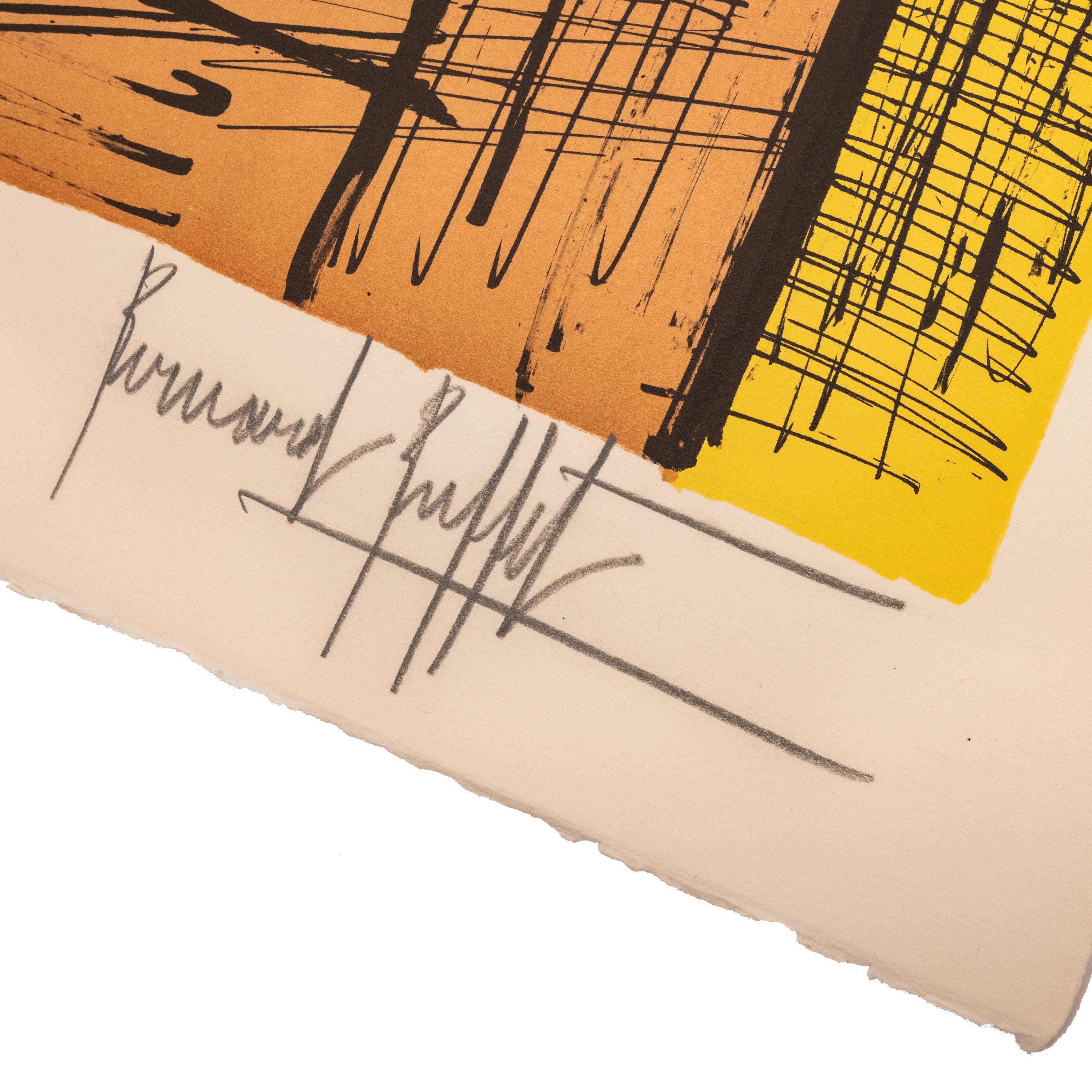 Rare Original French Modernist H.C. Proof Lithograph Signed