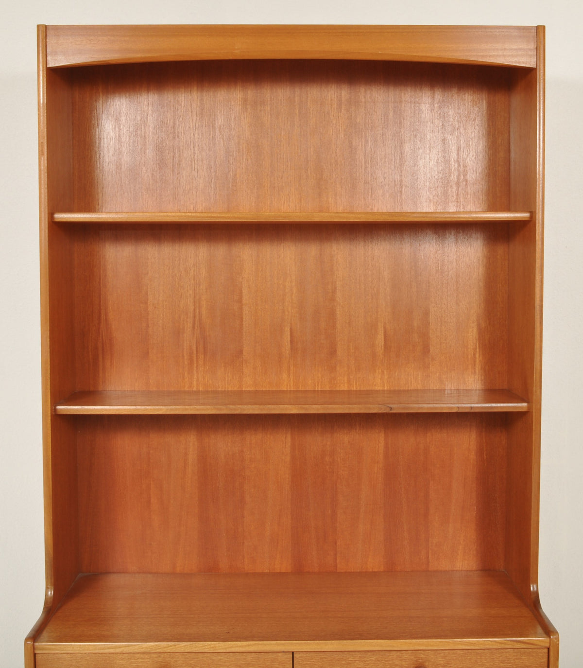 Mid-Century Modern Danish Teak Dresser/Wall Unit/Bookcase/Hutch by Nathan Furniture, 1960s