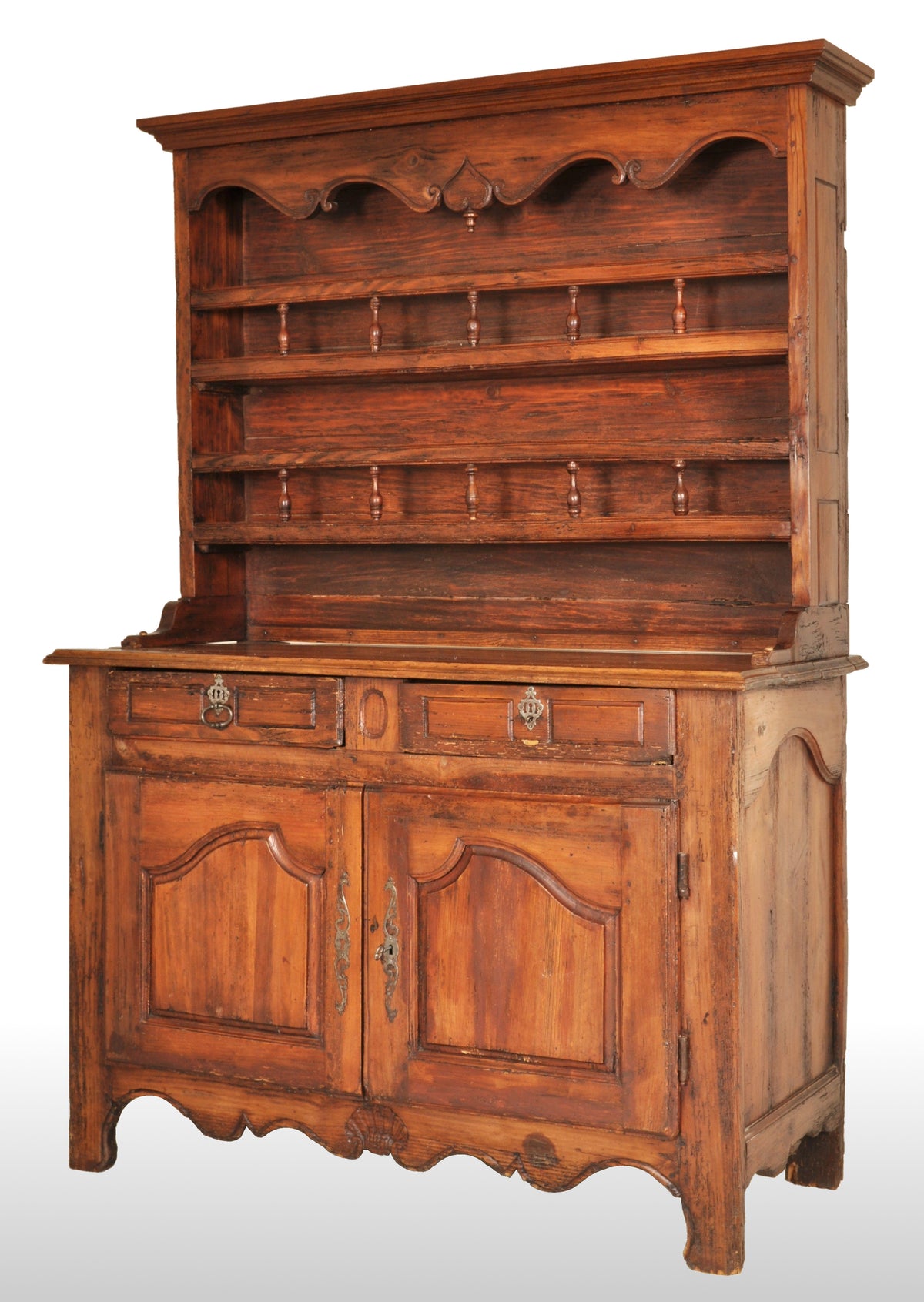 Antique 18th Century French Provincial Dresser / Buffet / Sideboard / Server / Vaisselier, circa 1750