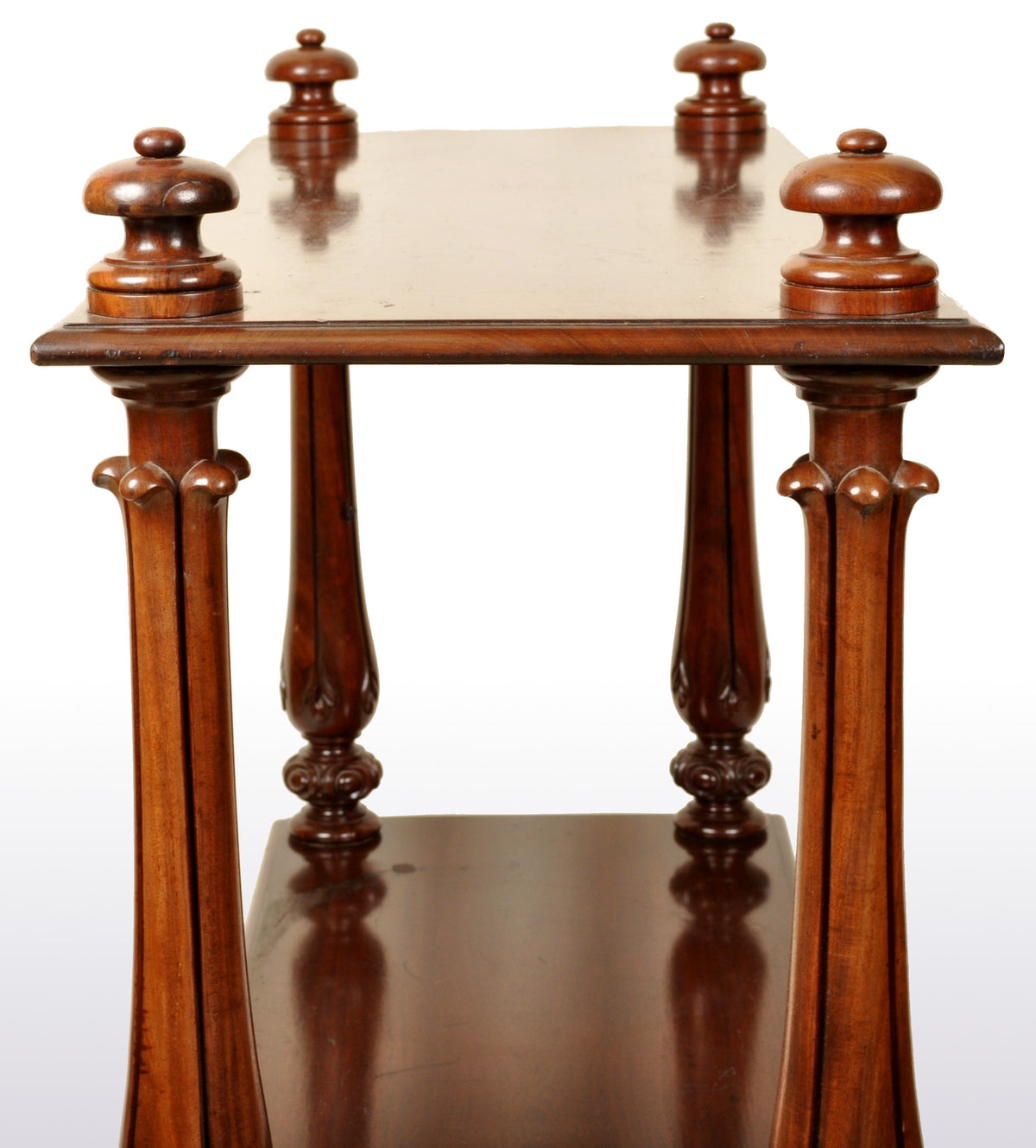 Antique William IV Mahogany Dumb-Waiter / Server / Table, Circa 1830