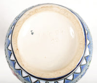 Amphora Czech Art Deco Pottery Vase, Circa 1930