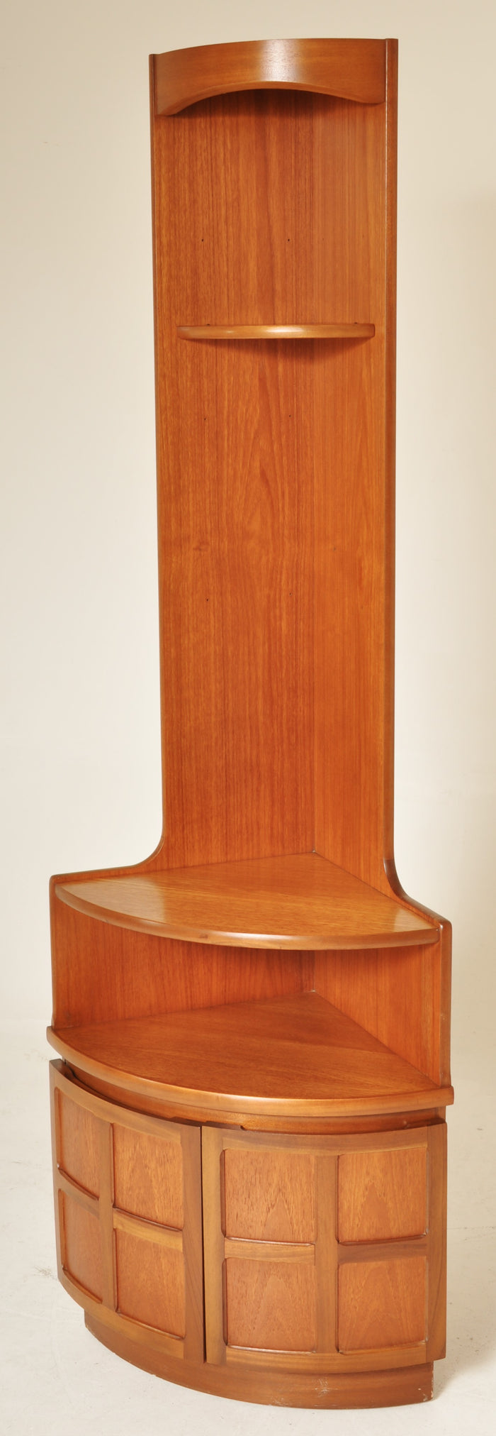Mid-Century Modern Danish Teak Corner Cabinet by Nathan Furniture, 1960s